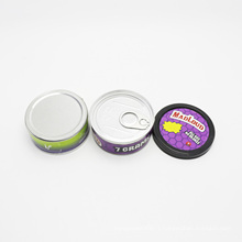 empty sardine cans Metal Tuna canning rings and lids Pressitins tin cans for canned fish TC-07S